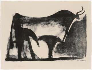 Picasso, Pablo 1881 Malaga - 1973 Mougins. Le Taureau noir. 1947