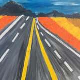 Design Painting, Painting “Road”, Canvas on the subframe, Acrylic paint, Contemporary art, сюрреализм, Russia, 2021 - photo 1