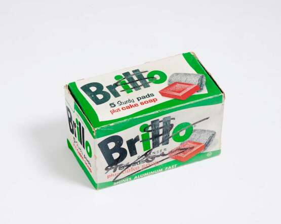 Warhol, Andy 1928 Pittsburgh - 1987 New York, nach. Brillo Box - 5 Sturdy Pads plus Cake Soap - Foto 1
