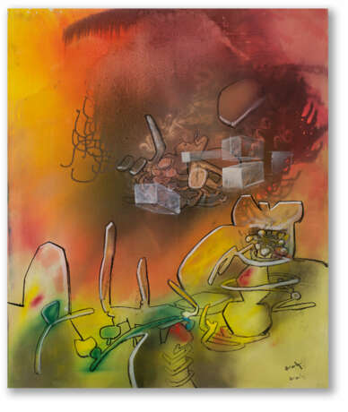 Roberto Matta "Untitled"
oil on canvas
cm 83x72
Signed lower right
Provenance
Private collection, - photo 1