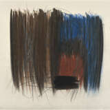 Hans Hartung "P1959-138" 1959
pastel and pencil on paper laid down on cardboard
cm 44x54.7
Signed a - Foto 1