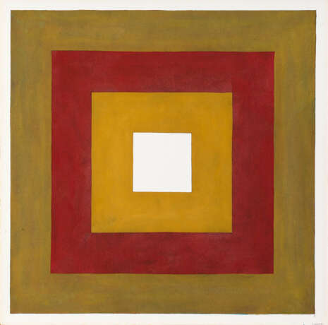 Sol LeWitt "Squares within Squares" 1989
gouache on paper
cm 55.5x56.5
Signed and dated 89 lower ri - photo 1
