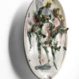 Lucio Fontana "Pagliacci" 1954
polychrome glazed ceramic
diam. cm 44
Signed and dated 54 at the bot - photo 2