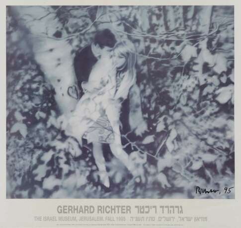 Richter, Gerhard 1932 Dresden - lebt in Köln und Düsseldorf. Liebespaar im Wald. 1995 - фото 1