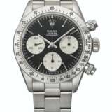 ROLEX. A STAINLESS STEEL CHRONOGRAPH WRISTWATCH WITH BRACELET - Foto 1