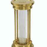 DE BEERS. A BRASS AND DIAMOND HOUR GLASS TIMER - photo 1