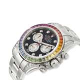 ROLEX, WHITE GOLD 'RAINBOW' DAYTONA, REF. 116599 - фото 2