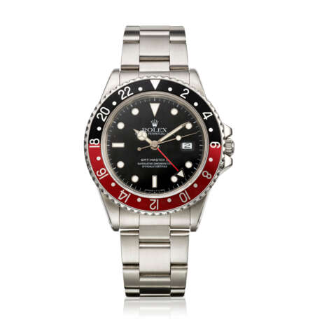 ROLEX, STAINLESS STEEL GMT-MASTER II 'FAT LADY', REF. 16760 - фото 1