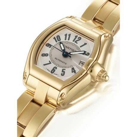 CARTIER, YELLOW GOLD ROADSTER, REF. 2524 - фото 2