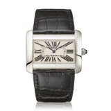 CARTIER, STAINLESS STEEL TANK DIVAN, REF. 2600 - photo 1