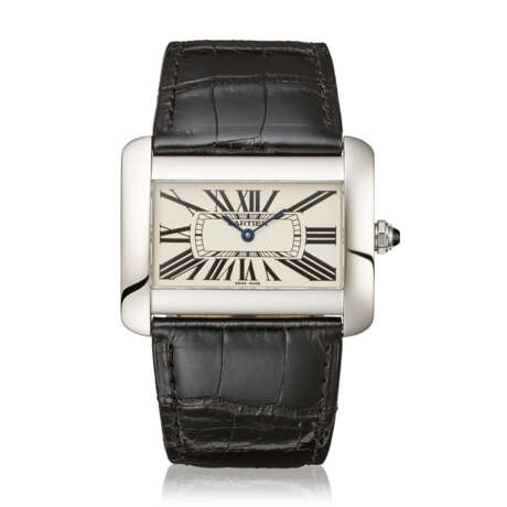 CARTIER, STAINLESS STEEL TANK DIVAN, REF. 2600 - Foto 2