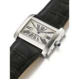 CARTIER, STAINLESS STEEL TANK DIVAN, REF. 2600 - Foto 3