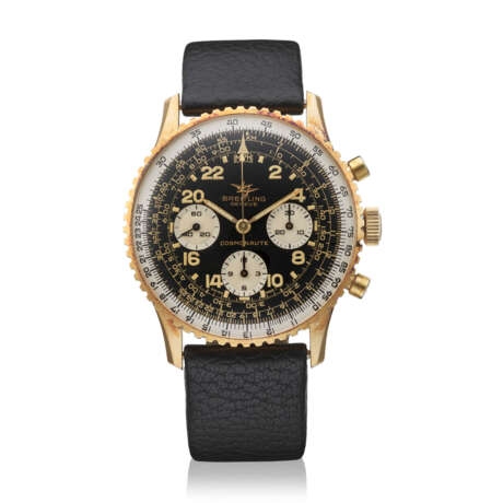 BREITLING, GOLD PLATED 'COSMONAUTE', REF. 809 - Foto 1