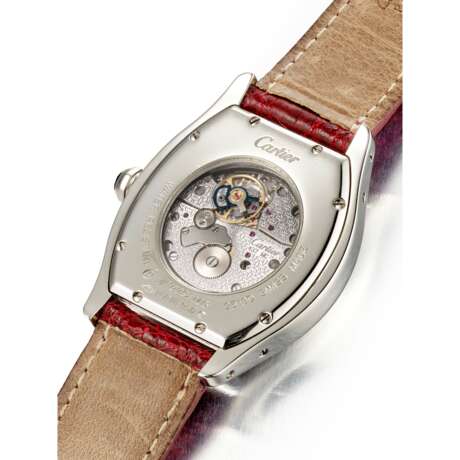 CARTIER, PLATINUM TORTUE, REF. 2518D - photo 3