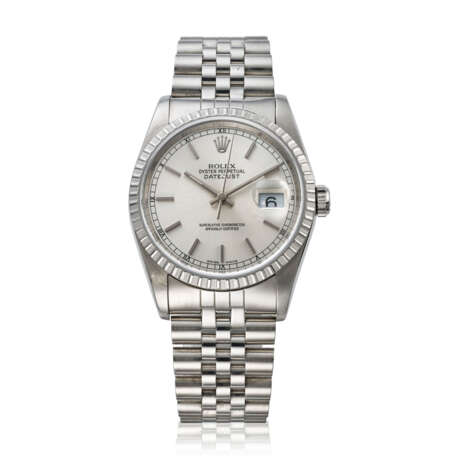 ROLEX, STAINLESS STEEL DATEJUST MADE FOR THE SULTANATE OF OMAN, REF. 1603 - photo 1