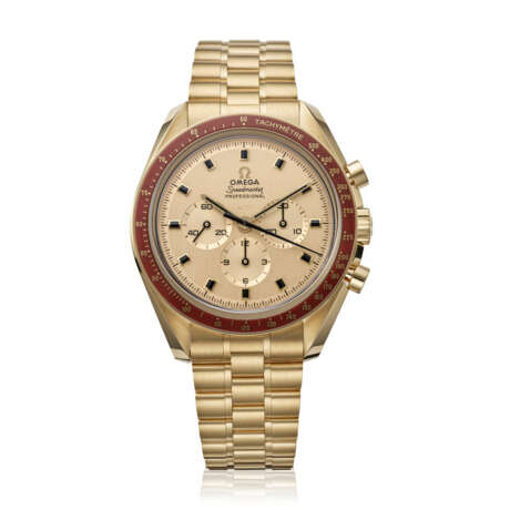 OMEGA, YELLOW GOLD SPEEDMASTER LIMITED EDITION 551/1014, REF. 310.60.42.50.99.001 - photo 1