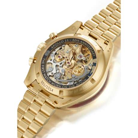 OMEGA, YELLOW GOLD SPEEDMASTER LIMITED EDITION 551/1014, REF. 310.60.42.50.99.001 - photo 3