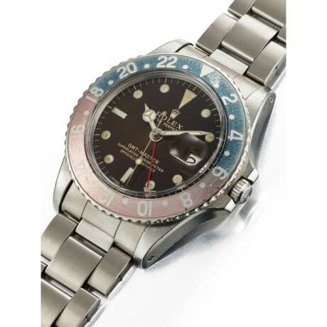 ROLEX, STAINLESS STEEL TROPICAL 'GMT MASTER', REF. 1675 - Foto 2