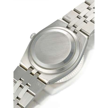 ROLEX, STAINLESS STEEL AND WHITE GOLD BEZEL OYSTERQUARTZ DATEJUST, REF. 17014 - Foto 3