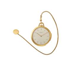 AUDEMARS PIGUET, YELLOW GOLD MINUTE REPEATING OPENFACE POCKET WATCH