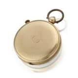 ABRAHAM LOUIS BREGUET, YELLOW GOLD QUARTER REPEATING OPENFACE POCKET WATCH, NO. 1719 - фото 2