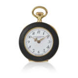 PATEK PHILIPPE & CIE, YELLOW GOLD AND ENAMEL OPENFACE POCKET WATCH - photo 1