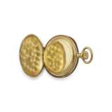 PATEK PHILIPPE & CIE, YELLOW GOLD AND ENAMEL OPENFACE POCKET WATCH - фото 3