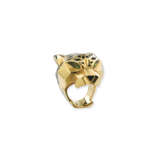 CARTIER GOLD AND PERIDOT `PANTH&#200;RE` RING - photo 1