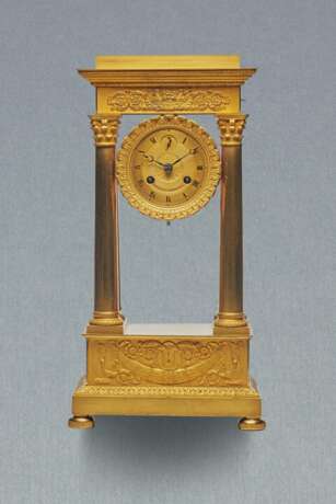 French Portal Clock "Toussaint à Chateau -Dun" - Foto 1