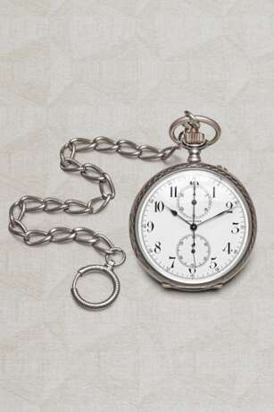 Longines Monopusher Chronograph Pocket Watch - photo 1