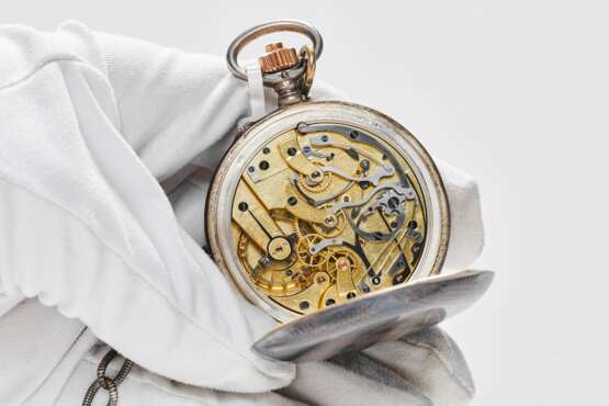 Longines Monopusher Chronograph Pocket Watch - Foto 2