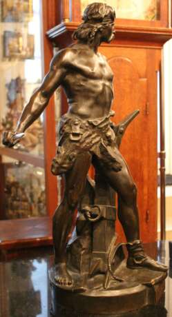 Скульптура "Воин с мечом и плугом «ENSE and ARATRO»" XIX-XX век - photo 2