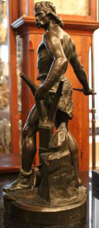 Скульптура "Воин с мечом и плугом «ENSE and ARATRO»" XIX-XX век - photo 3