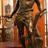 Скульптура "Воин с мечом и плугом «ENSE and ARATRO»" XIX-XX век - Foto 1
