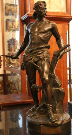 Скульптура "Воин с мечом и плугом «ENSE and ARATRO»" XIX-XX век - photo 1