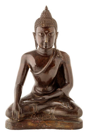 Buddha Shakyamuni in Mâravijaya Haltung - Foto 1