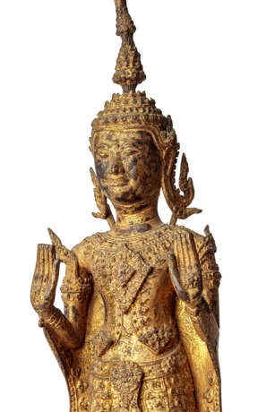 Stehender Buddha im Rattanakosin Stil - Foto 3