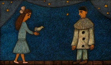 illustration to the tale by L. Ulitskaya