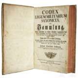 Tobias Benjamin Hoffman, „Codex Legum Militarium Saxonicus“, Dresden, 1763 - photo 3