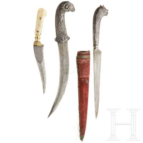 Drei Messer, Indien/Persien, 20. Jhdt. - Foto 2