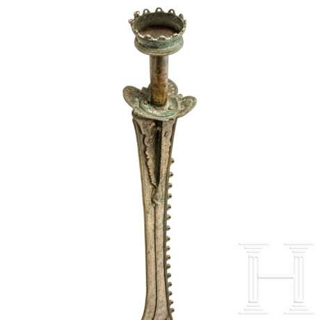 Seltenes Tempelschwert aus Bronze, Südindien, Kerala, 15. - 17. Jhdt. - фото 3