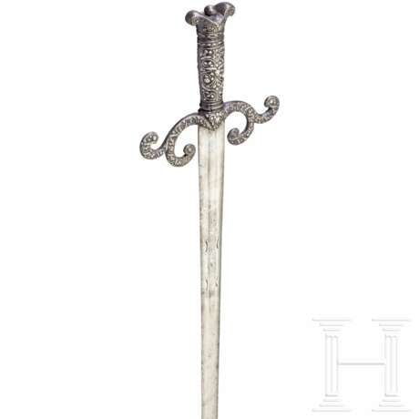 Silbertauschiertes Stadtschwert, süddeutsch, um 1620 - photo 4