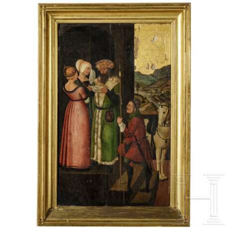 Spätgotisches Tafelbild, Franken, um 1490/1500 - фото 1
