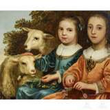 Kinder mit Schafen, Umkreis von Aelbert Cuyp (1620 - 1691) - Foto 2