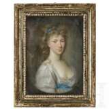 Carl Wilhelm Bardou (1774 - 1842) - Portrait einer jungen Dame, datiert 1797 - Foto 1