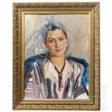 Zinaida Serebrjakowa (1884 - 1967) (Umkreis) - Portrait einer jungen Dame, Russland/Frankreich, 1930-60 - Foto 1