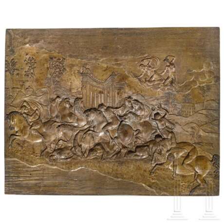 "Bestrafung der Niobiden" - Bronzemodell, Umkreis Jean Cousin oder Giambologna, Italien, 2. Hälfte 16. Jhdt. - Foto 1