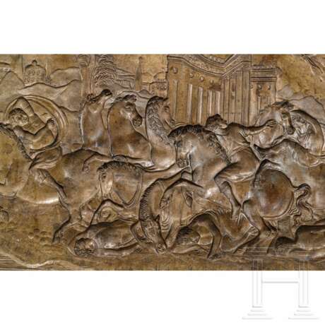 "Bestrafung der Niobiden" - Bronzemodell, Umkreis Jean Cousin oder Giambologna, Italien, 2. Hälfte 16. Jhdt. - Foto 3