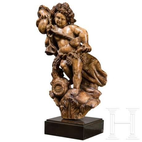 Außergewöhnliche Skulptur des Bacchus, Flandern/Mechelen, wohl 18. Jhdt. - photo 1