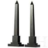 Ein Paar Obelisken aus schwarzem Marmor, Frankreich, 1. Hälfte 19. Jhdt. - фото 3